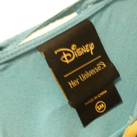 HER UNIVERSE x DISNEY ALADDIN Princess Jasmine cosplay peacock romper - Picture 10 of 15